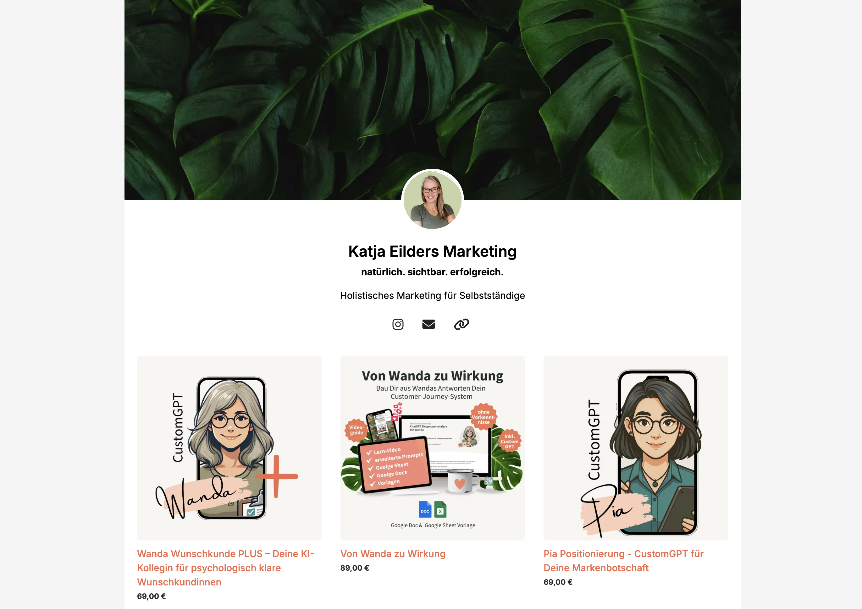 Katja Eilders shop
