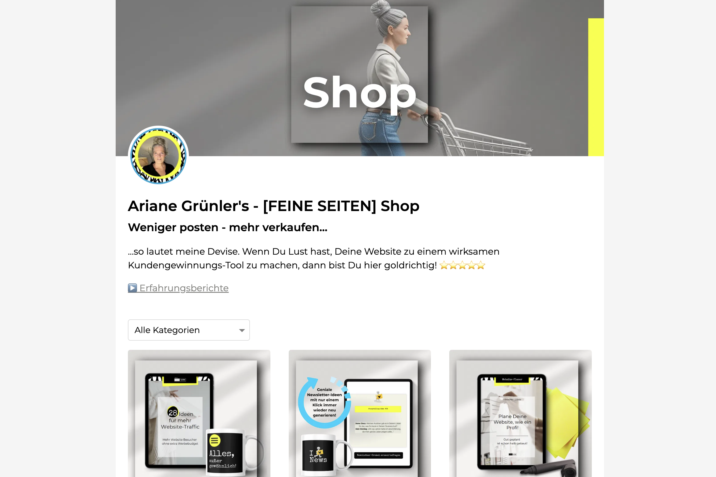 [Feine Seiten] Shop shop
