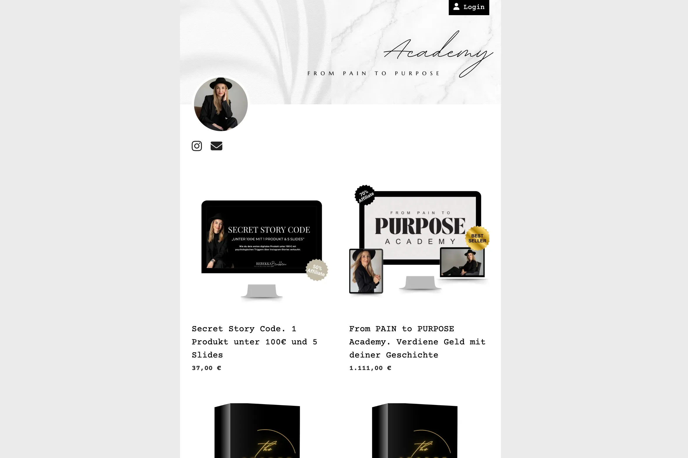 Live Your Purpose Together shop